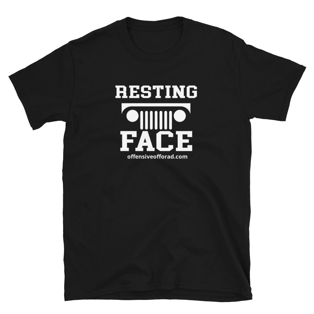 atomixstudios Resting Jeep Face Unisex Short-Sleeve T-Shirt