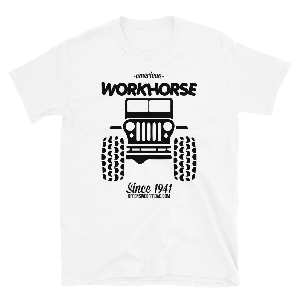 atomixstudios American Workhorse Since 1941 Unisex Short-Sleeve T-Shirt