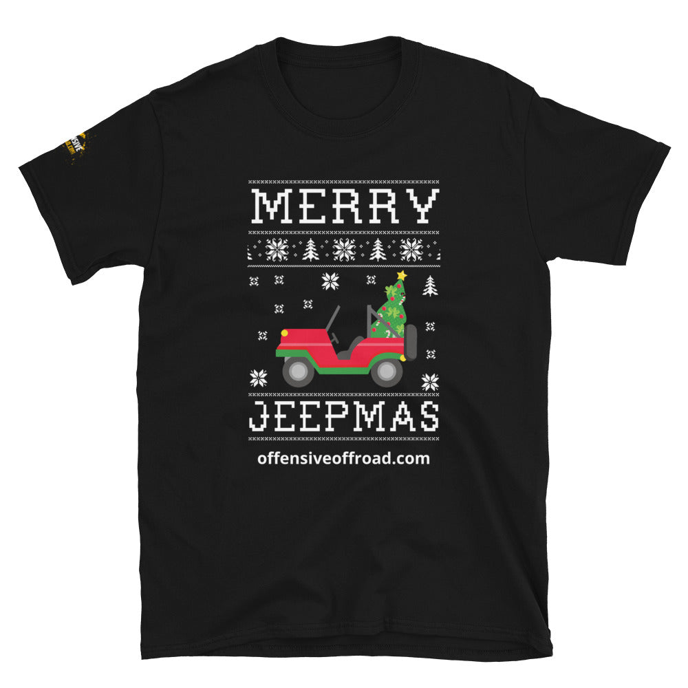 atomixstudios Merry Jeepmas Unisex Short-Sleeve T-Shirt