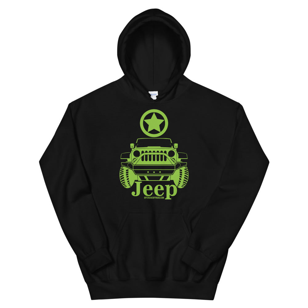 atomixstudios Jeep Star Unisex Hoodie