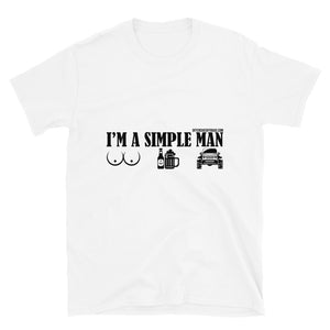 Offensive Offroad I'm A Simple Man Unisex Short-Sleeve T-Shirt