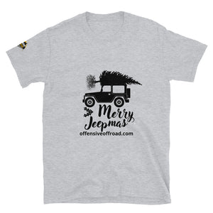 Offensive Offroad Merry Jeepmas Unisex Short-Sleeve T-Shirt