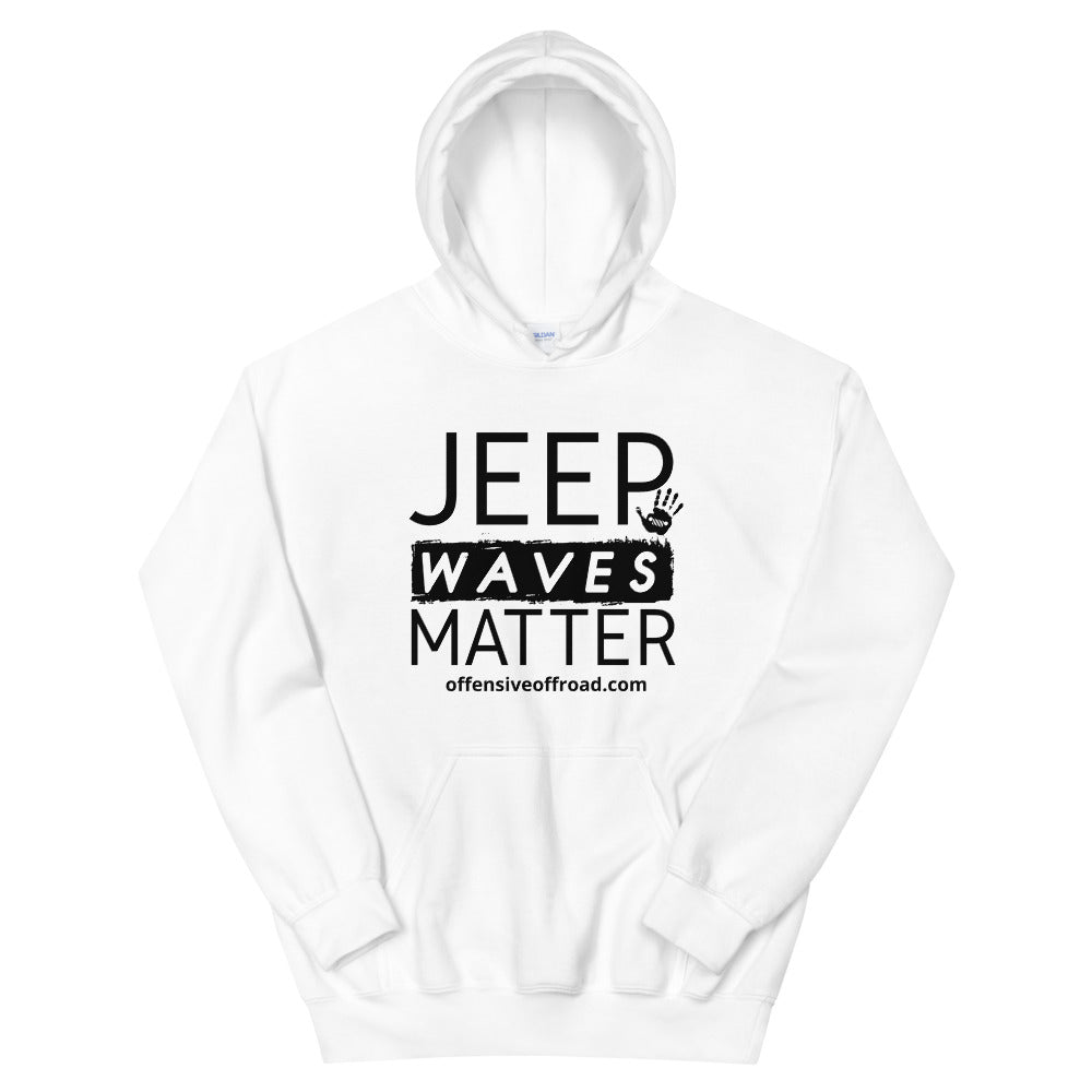 Offensive Offroad Jeep Waves Matter Unisex Hoodie