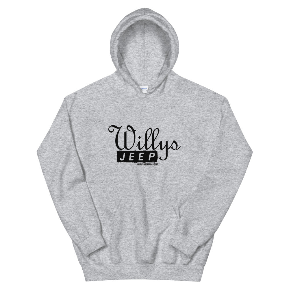 Offensive Offroad Willys Jeep Unisex Hoodie