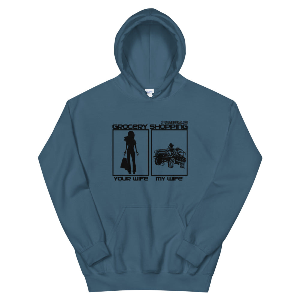 Offensive Offroad My Wife Is Cooler Than Yours Unisex Hoodie