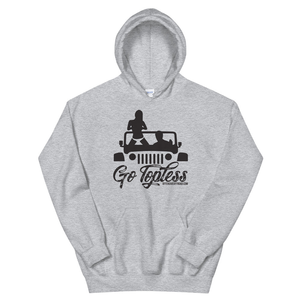 Offensive Offroad Go Topless Unisex Hoodie