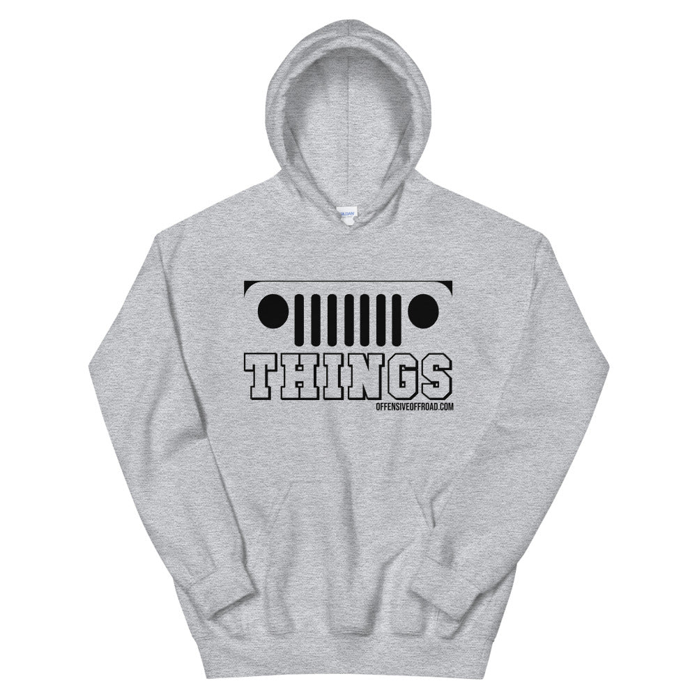 Offensive Offroad Jeep Things Unisex Hoodie