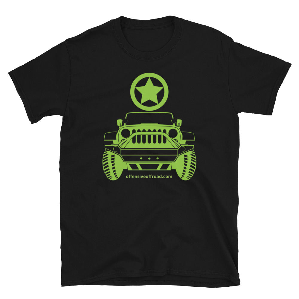 Offensive Offroad Jeep Star Unisex Short-Sleeve T-Shirt