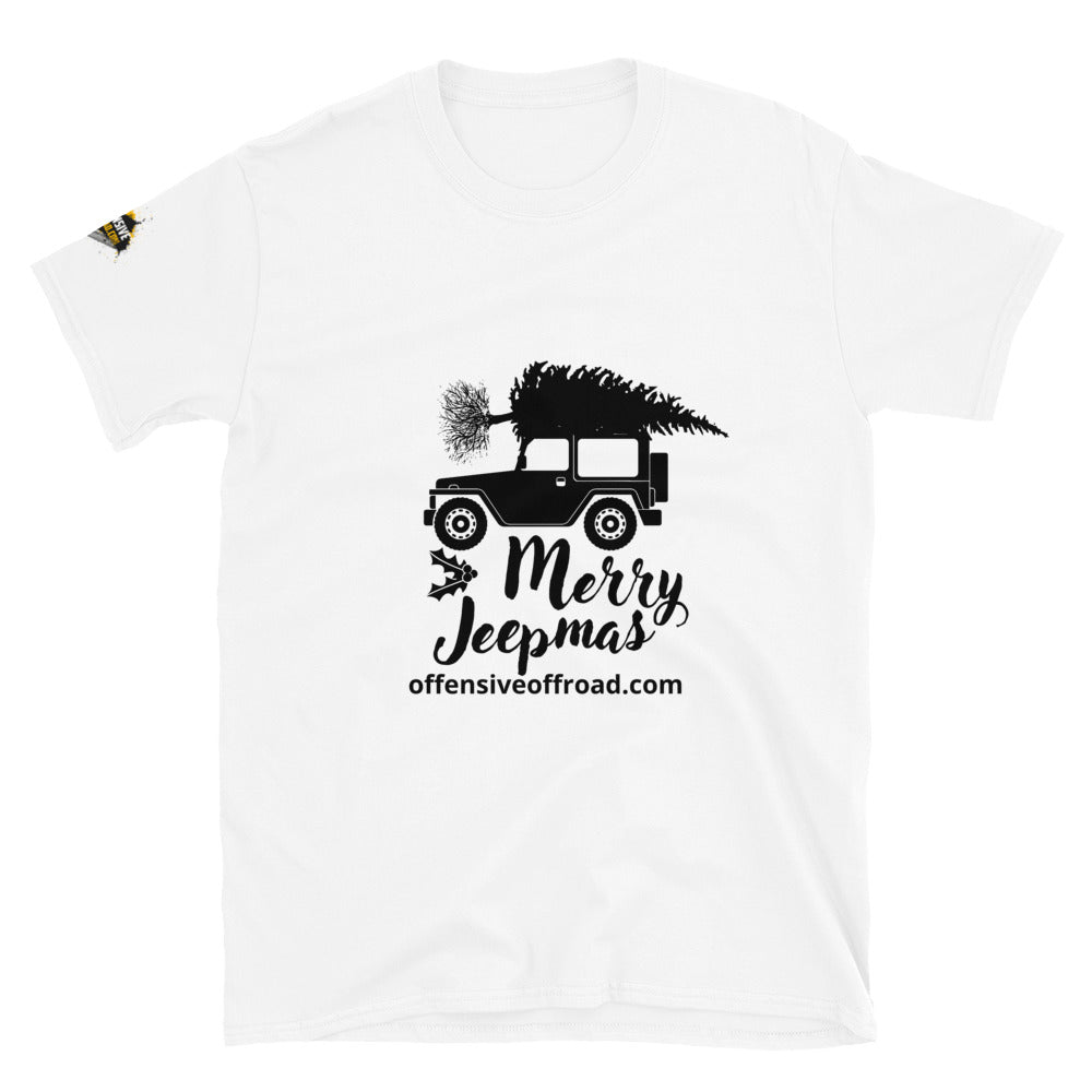 Offensive Offroad Merry Jeepmas Unisex Short-Sleeve T-Shirt