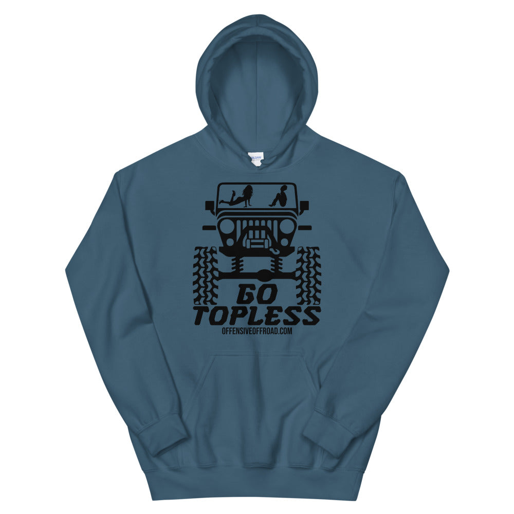 Offensive Offroad Go Topless Unisex Hoodie