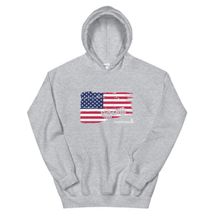 Offensive Offroad Jeep Flag Unisex Hoodie