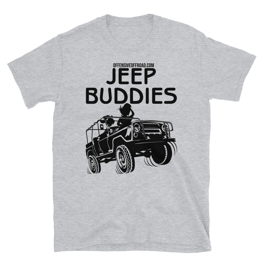 Offensive Offroad Jeep Buddies Unisex Short-Sleeve T-Shirt