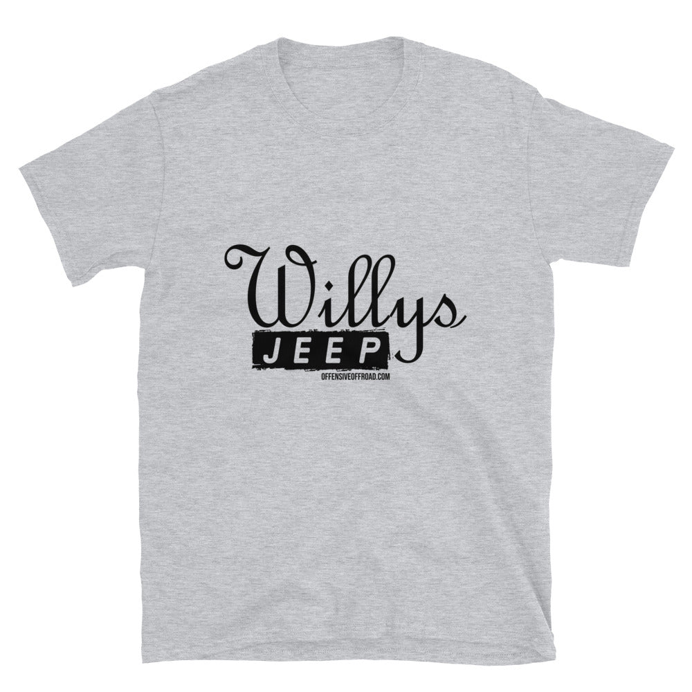 Offensive Offroad Willys Jeep Unisex Short-Sleeve T-Shirt