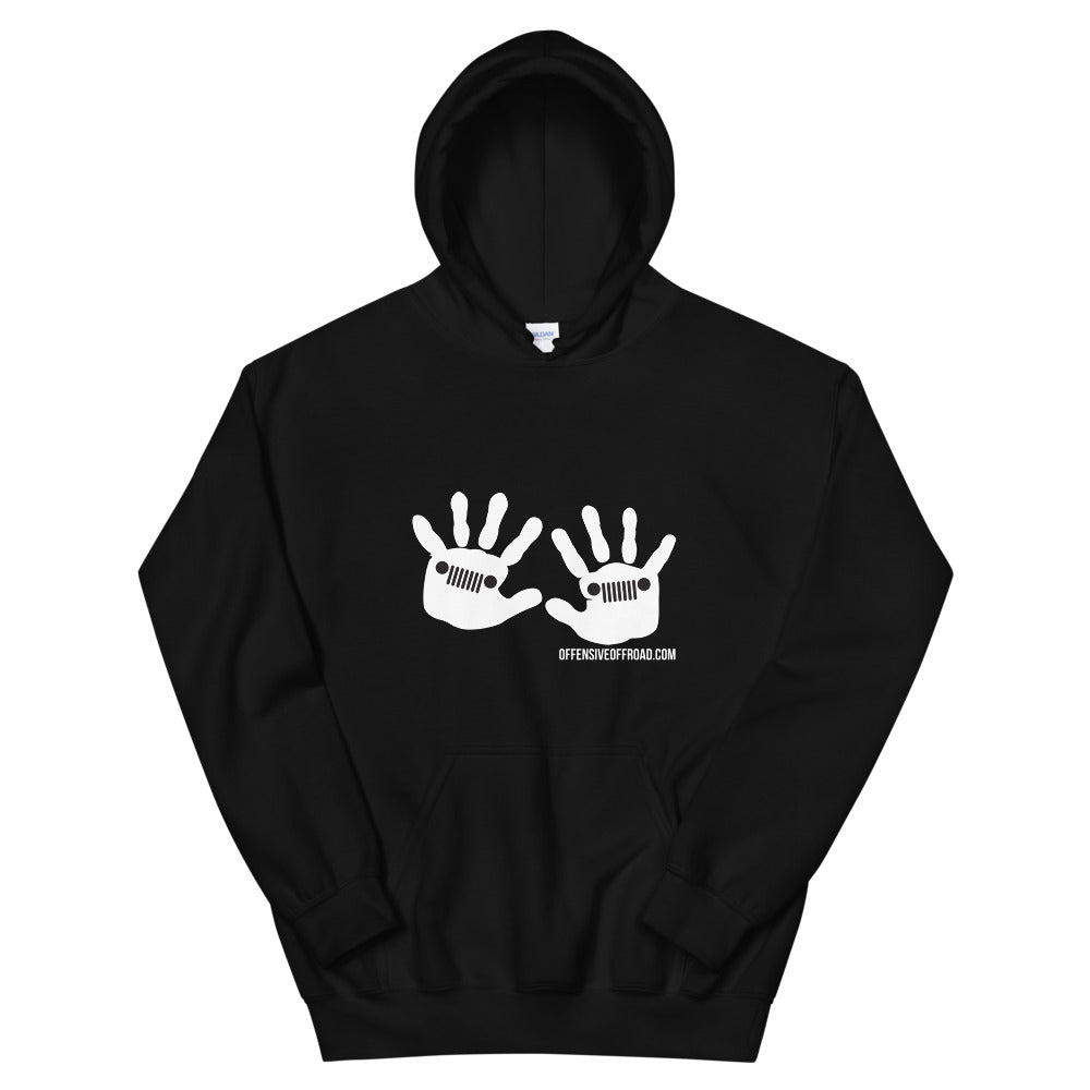 Offensive Offroad Jeep Hands Unisex Hoodie