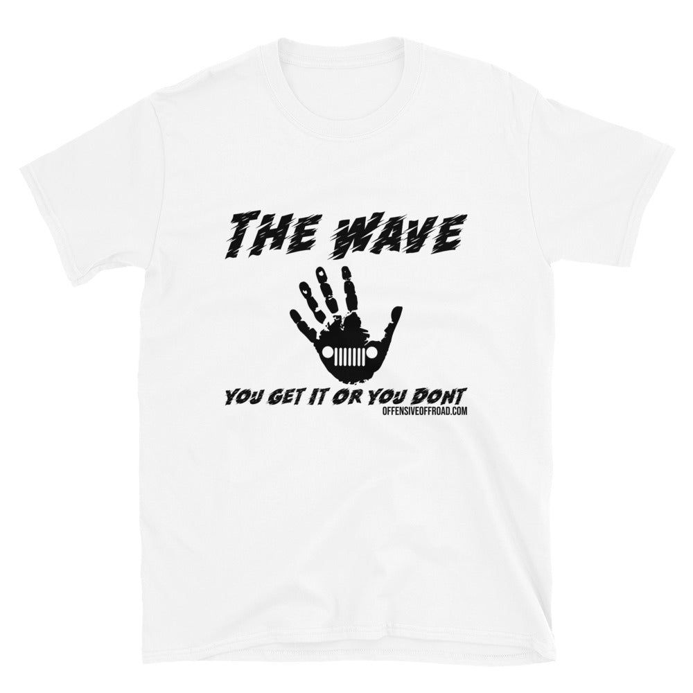 Offensive Offroad The Jeep Wave Unisex Short-Sleeve T-Shirt