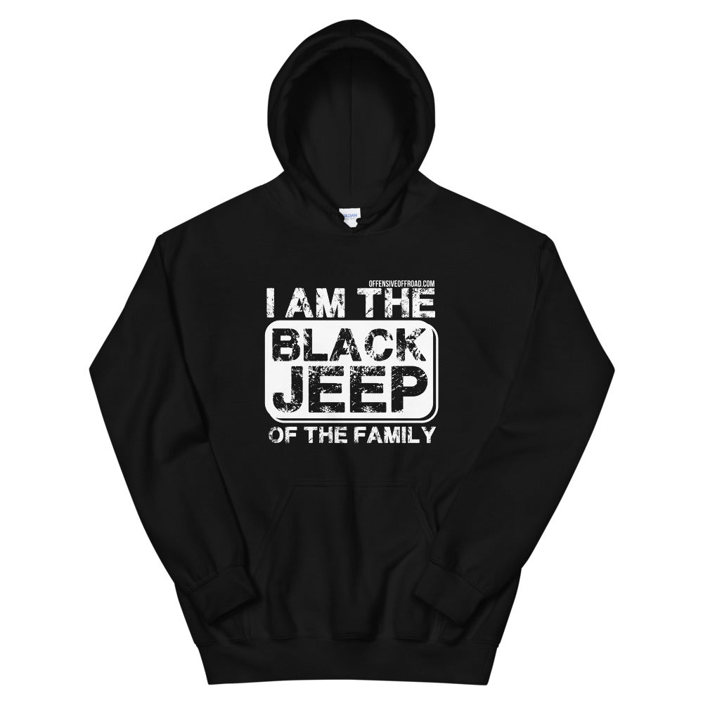 Offensive Offroad I am the Black Jeep of the Family Unisex Hoodie