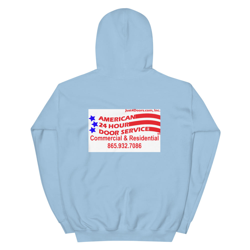 American 24HR Door Service Hoodie