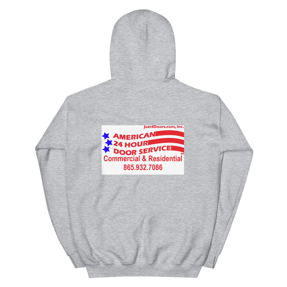 American 24HR Door Service Hoodie